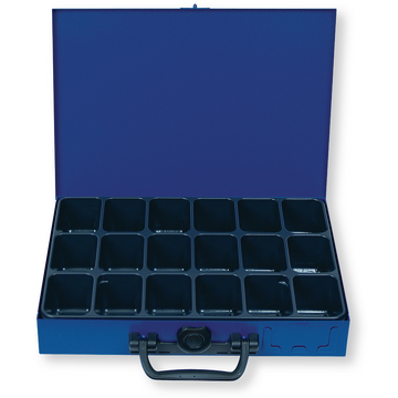 BS 3082 Univerzální sortimentní kufr prázdný, 18-dílná vložka